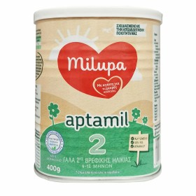 Milupa Γάλα σε Σκόνη Aptamil 2 για 6m+ 400gr