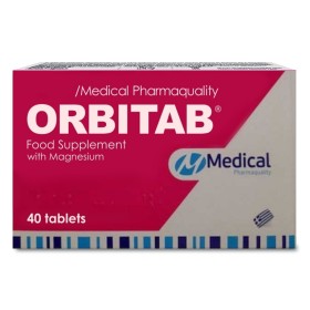 Medical Pharmaquality Orbitab Συμπλήρωμα Μαγνησίου 40tabs