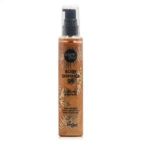 Natura Siberica Organic Shop Βιολογικό Λάδι Σώματος με Λάμψη Caramel & Papaya 100ml