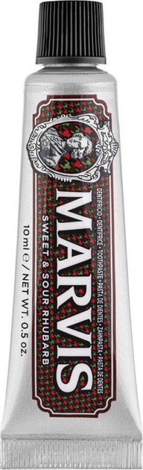 Marvis Sweet & Sour Rhubarb Οδοντόκρεμα, Γέυση Μέντας με Ραβέντι 10ml