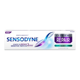 Sensodyne Clinical Repair Active Clean, Οδοντόκρεμα Για Αναδόμηση Των Ευαίσθητων Δοντιών 75ml