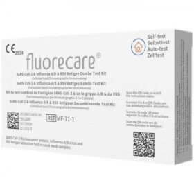 Microprofit Biotech Fluorecare SARS-COV-2 & Influenza A/B & RSV Antigen Combo Αυτοδιαγνωστικό Τεστ Ταχείας Ανίχνευσης Αντιγόνων Covid-19 & Γρίπης & RSV 1τμχ