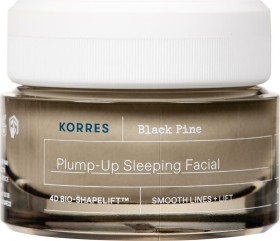 Korres Black Pine, Μαύρη Πεύκη 4D Κρέμα Προσώπου Νυκτός για Ενυδάτωση, Αντιγήρανση, Σύσφιξη, Lifting 40ml