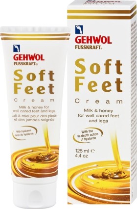 Gehwol Fusskraft Soft Feet με Μέλι και Γάλα Περιποιητική Κρέμα Ποδιών, Πελμάτων 125ml