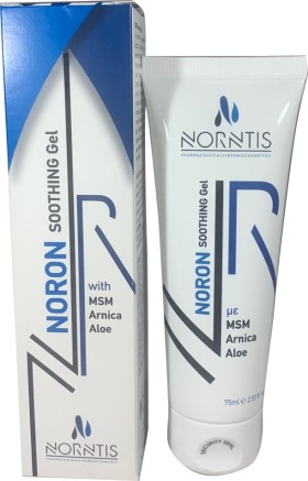 Noron Soothing Gel για την Ανακούφιση Μυοσκελετικών Πόνων 75ml