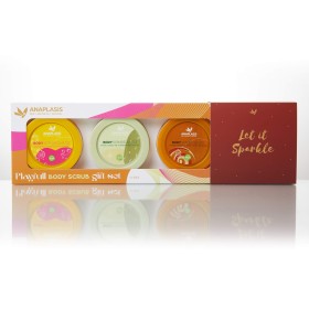 Anaplasis PROMO Christmas Playfull Body Scrub Gift Set με Body Scrub Mastic 80ml, Big Bubble 80ml & Chocolate Caramel 80ml 3τμχ