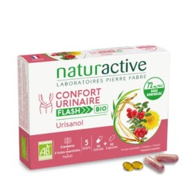 Naturactive Urisanol Cranberry Flash Συμπλήρωμα Διατροφής για Θεραπεία 5 Ημέρων 10Caps και 10SoftCaps