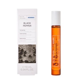 Korres Black Pepper Eau de Toilette Ανδρικό Άρωμα 10ml