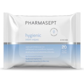 Pharmasept Hygienic Intim Wipes Υγρά Μαντηλάκια για την Ευαίσθητη Περιοχή 20τμχ