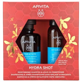 Apivita XMAS PROMO 2024 Hydra Shot με Hydration Moisturizing Shampoo 250ml & Leave-In Conditioner 100ml