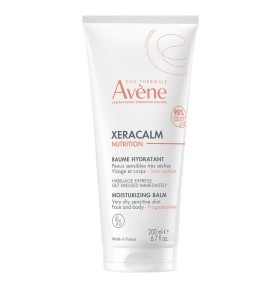 Avene Xeracalm Nutrition Ενυδατικό Balm Προσώπου - Σώματος για Ευαίσθητες Επιδερμίδες 200ml