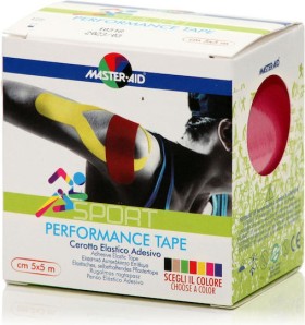 Master Aid KINESIO TAPE 5mx5cm PERFORMANCE TAPE Φουξ