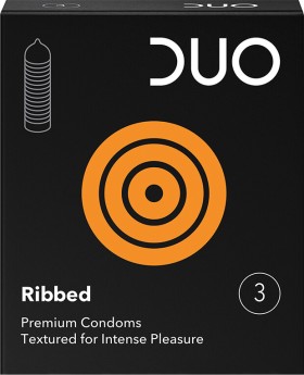 DUO Ribbed με Ραβδώσεις 3τμχ