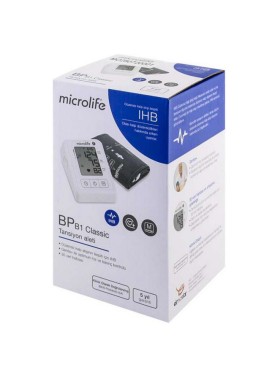 Microlife BP B1 Classic Ψηφιακό Πιεσόμετρο Μπράτσου με ανίχνευση Αρρυθμίας 1τμχ