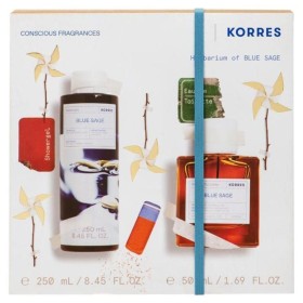 Korres XMAS PROMO 2024 Herbarium of Blue Sage με Ανδρικό Άρωμα Blue Sage 50ml & Αφρόλουτρο Blue Sage 250ml