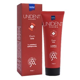 Unident Gum Care Οδοντόκρεμα Για Ευαίσθητα & Ερεθισμένα Ούλα 75ml