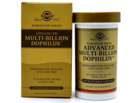 Solgar Advanced Multi-Billion Dophilus Ενισχυμένη Φόρμουλα Προβιοτικών 60caps