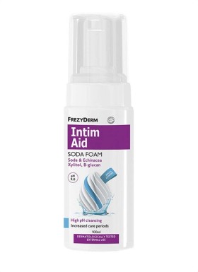 Frezyderm Intim Aid Soda Foam Ph9.0 Αφρός Καθαρισμού Ευαίσθητης Περιοχής 100ml