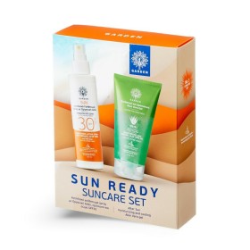 Garden SUMMER PROMO Sun Ready Suncare Set με Αντηλιακό Γαλάκτωμα για Πρόσωπο & Σώμα SPF30 150ml & After Sun Καταπραϋντικό Τζελ Σώματος με Οργανική Αλόη 150ml