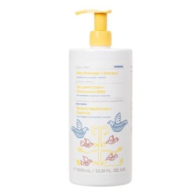 Korres Baby Showergel & Shampoo Coconut & Almond Βρεφικό Αφρόλουτρο - Σαμπουάν Καρύδα & Αμύγδαλο 1000ml