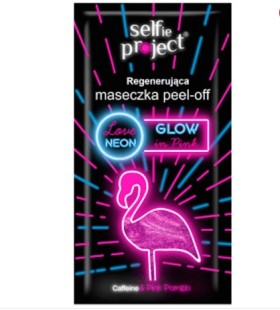 Selfie Project Glow In Pink Μάσκα Προσώπου για Ενυδάτωση / Λάμψη 10ml